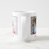 Beste Bonus Moeder Ooit Fotosjabloon Stepmom Grote Koffiekop (Achterkant)