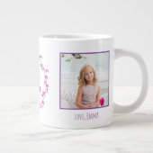 Beste Bonus Moeder Ooit Fotosjabloon Stepmom Grote Koffiekop (Rechts)