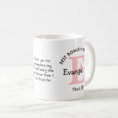 BESTE BONUS MOM OOIT AANGEPAST KOFFIEMOK (Voorkant rechts)