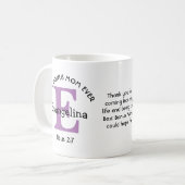 BESTE BONUS MOM OOIT AANGEPASTE KoffieMok (Voorkant links)