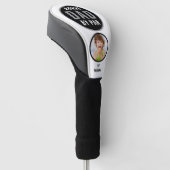 Beste Bonus Papa door Par Golf Gift Custom Naam Fo Golfheadcover (Schuin)