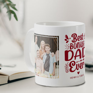 Beste Bonus Papa Ooit 2 Foto Aandenken Koffiemok