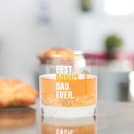 Beste Bonus Papa Ooit gepersonaliseerde foto en te Whisky Glas