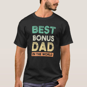 Beste Bonus Papa ter Wereld Heren  T-shirt