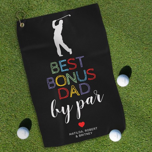 Beste Bonus Vader Door Par Golf Handdoek