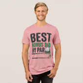 Beste Bonus Vader door Par Golf Shirt Design_1 (Voorkant volledig)