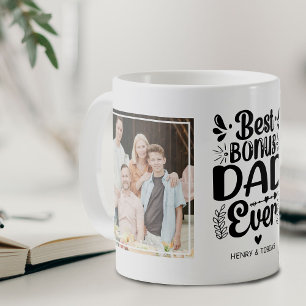 Beste Bonus Vader Ooit 2 Foto Aandenken Koffiemok