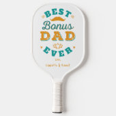 Beste Bonus Vader Ooit Custom Vaderdag Pickleball Paddle (Achterkant)