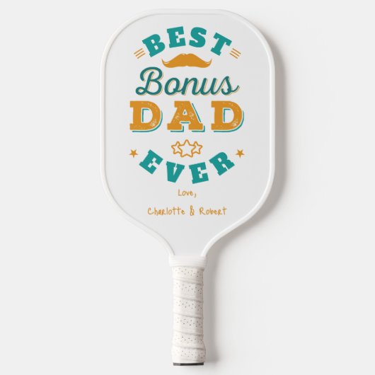 Beste Bonus Vader Ooit Custom Vaderdag Pickleball Paddle (Voorkant)