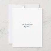 Beste bonus vader vaders dag Stepdad Aangepaste fo (Achterkant)