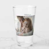 Beste Bonusmoeder Ooit Gepersonaliseerde Foto Glas (Achterkant)