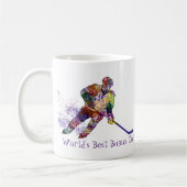Beste bonusprijsopgave van Hockey Player World Koffiemok (Links)