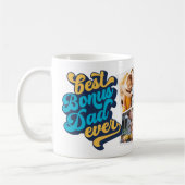 Beste bonusvader ooit | Fotocollage vaderdag Koffiemok (Links)