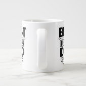 Beste bonusvader ooit grote koffiekop (Achterkant)
