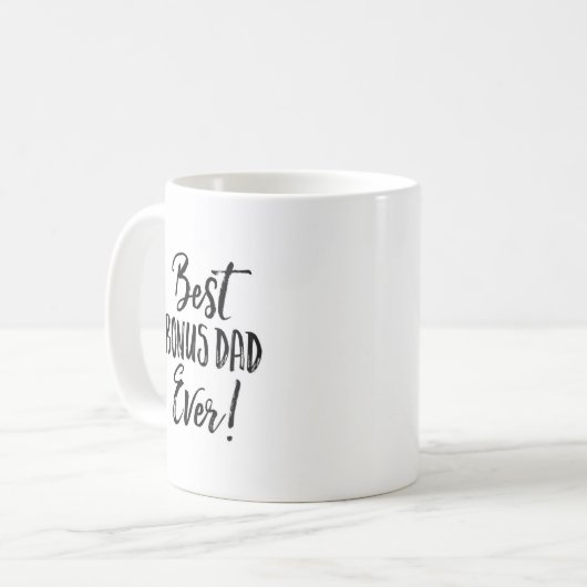 Beste bonusvader ooit Mok koffie (Voorkant links)