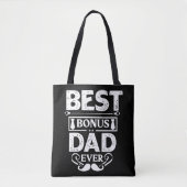 Beste bonusvader ooit tote bag (Voorkant)
