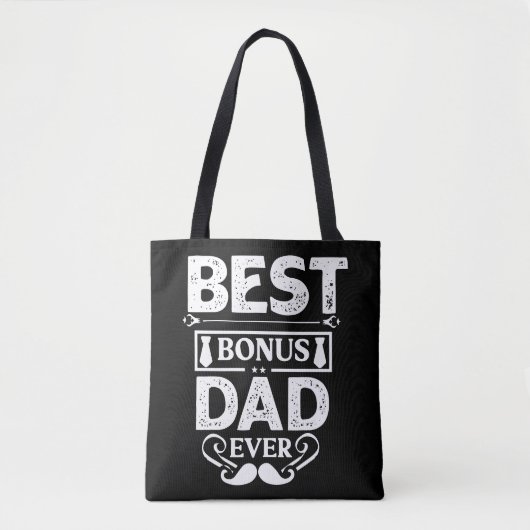 Beste bonusvader ooit tote bag (Voorkant)
