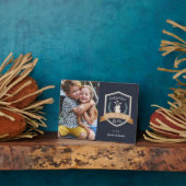 Beste bonusvader op papier | Golf Stepdad Foto Fotoplaat (Zijkant)