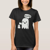 Beste Boo Pa Ooit Spook van Afkeuring VaderU201 T-shirt (Voorkant)