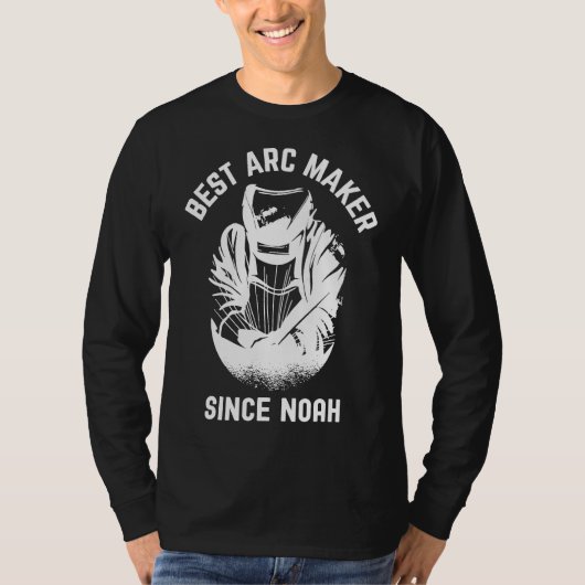 Beste boogmaker sinds Noah Welding T-shirt (Voorkant)