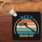 Beste Boom Op - Retro Style Sleutelhanger (Voorkant)