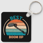 Beste Boom Op - Retro Style Sleutelhanger (Achterkant)
