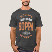 Beste Boppa van de wereld T-shirt (Voorkant)