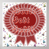 Beste borden-bedrukte printer ter wereld poster (Voorkant)