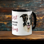 Beste Border Collie Hond Mam Mok