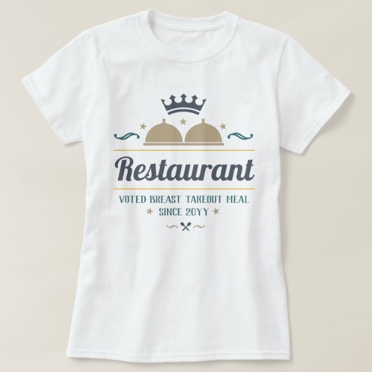 Beste borstvoeding "Uitkoopmaaltijden" Borstvoedin T-shirt (Design voorkant)