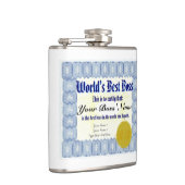 Beste Boss-certificaat ter wereld Heupfles (Rechts)