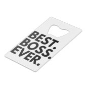 BESTE BOSS CREDITKAART FLESSENOPENER (Achterkant Gekanteld)