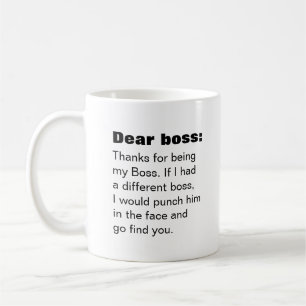 Beste Boss humor grappige koffie-Mok Koffiemok