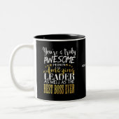 beste BOSS MOK -DANK JE WEL BOSS geweldige baas (Links)