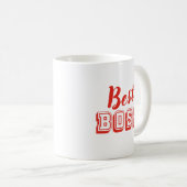 Beste Boss-ontwerp Koffiemok (Voorkant rechts)