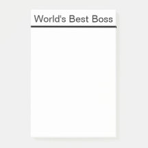 BESTE BOSS-OPMERKINGEN TER WERELD