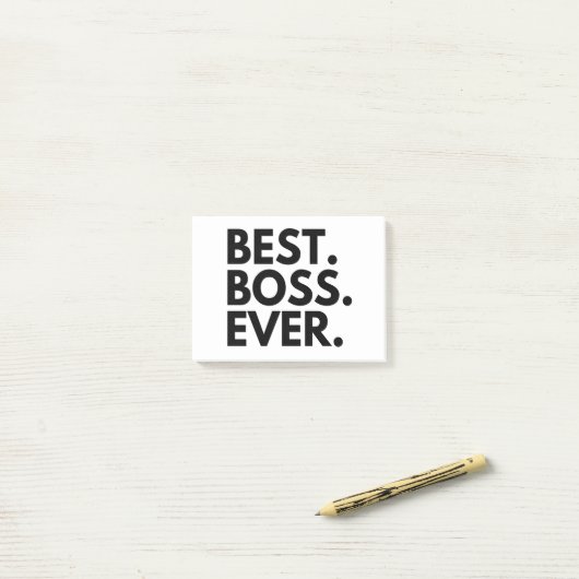 BESTE BOSS POST-IT® NOTES (Op bureau)