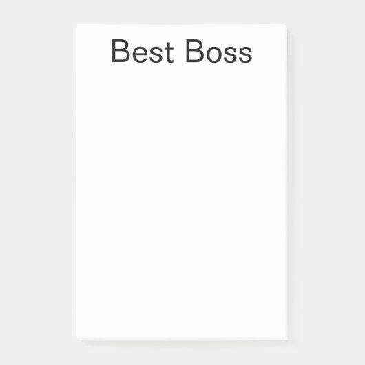 BESTE BOSS Post-it OPMERKINGEN Post-it® Notes (Voorkant)
