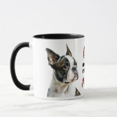 Beste Boston Terrier-hondmoeder Mok (Links)