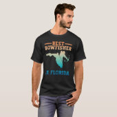 Beste Bowfisher in Louisiana - Bowfish Vist T-shirt (Voorkant volledig)