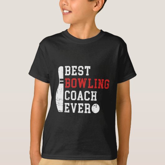 Beste Bowling Coach Ooit Bowler Coach Bowling Spel T-shirt (Voorkant)