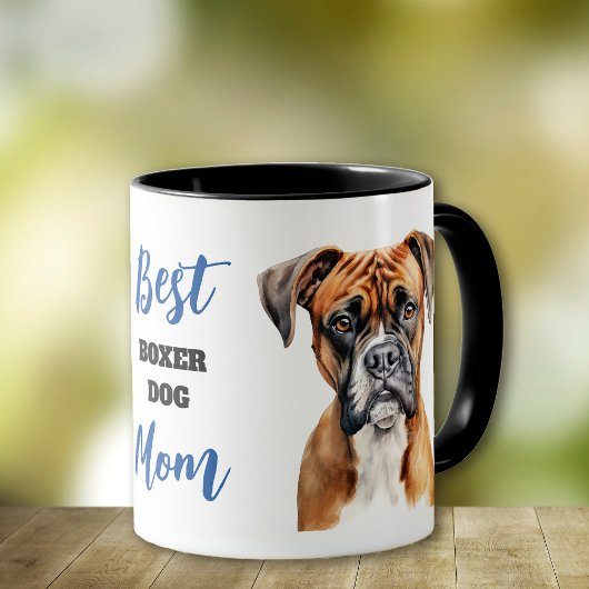 Beste Boxer Hond Moeder Mok