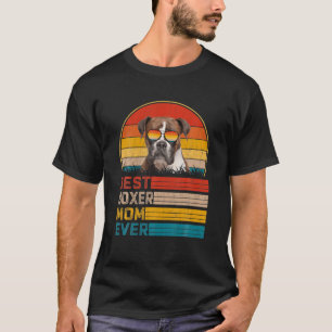 beste Boxer Mam Oog Moederdag T-shirt