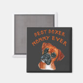 Beste Boxer mama ooit Magneet (Voorkant / Achterkant)