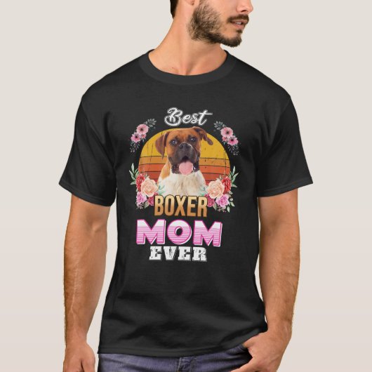  beste BOXER-Moederdag ooit voor mg/kg T-shirt (Voorkant)
