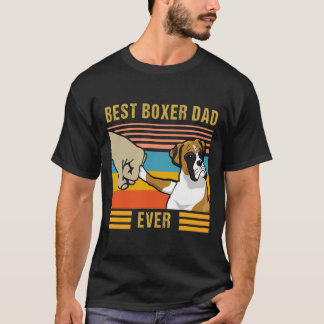  beste Boxer vader ooit Hondenliefhebbers vaders v T-shirt