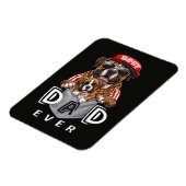 Beste Boxer Vader Ooit Magneet (Linkerzijde)