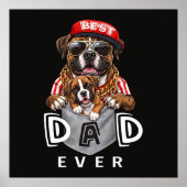 Beste Boxer Vader Ooit Poster (Voorkant)
