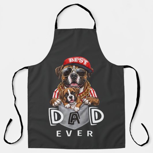 Beste Boxer Vader Ooit Schort (Voorkant)