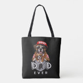 Beste Boxer Vader Ooit Tote Bag (Achterkant)